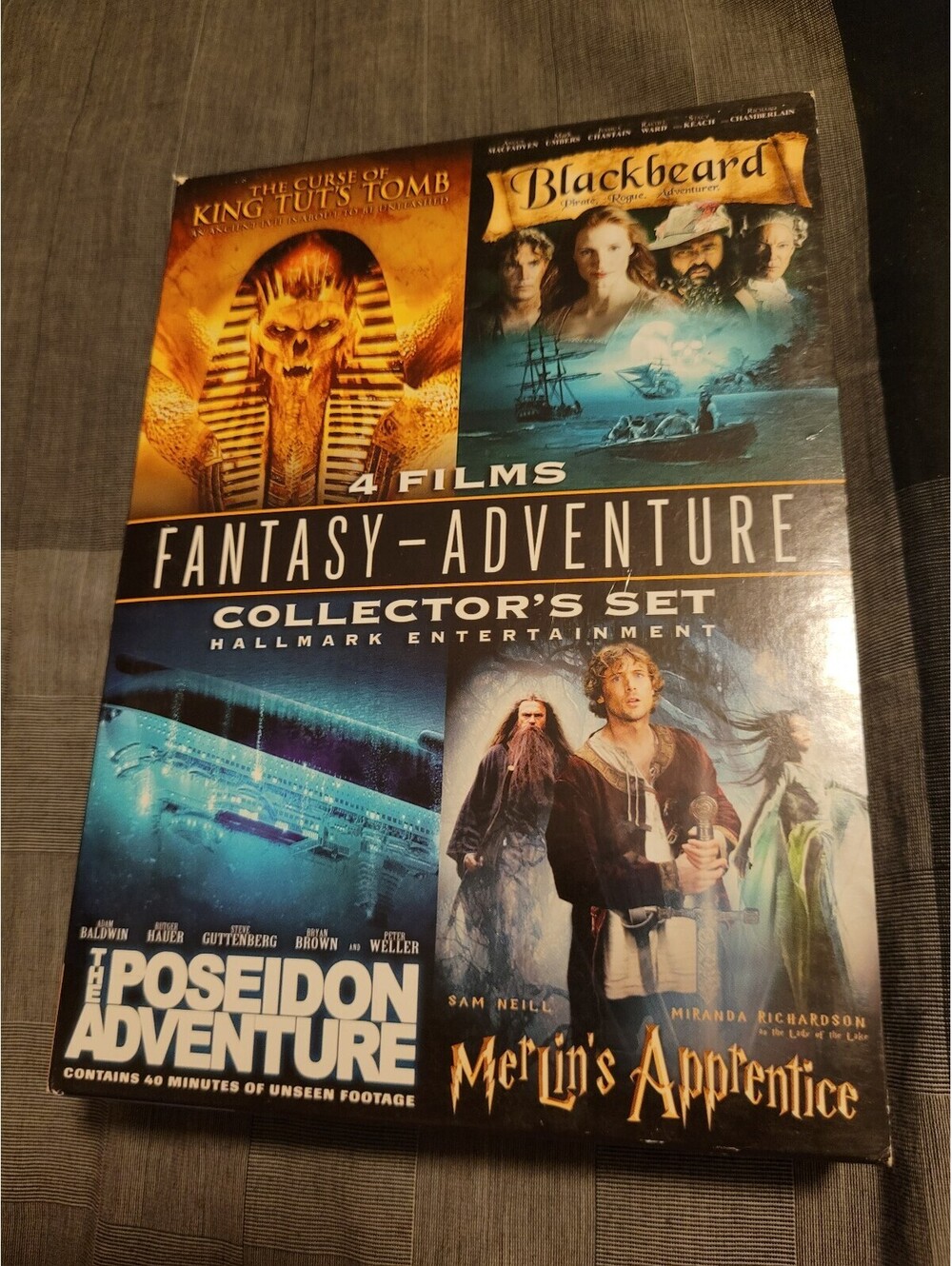 Hallmark Entertainment 4 Films Fantasy Adventure Collector's Set DVD Blackbeard